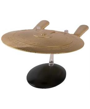 Eaglemoss Star Trek Starship Replica | XL USS Enterprise NCC-1701-D Gold Variant