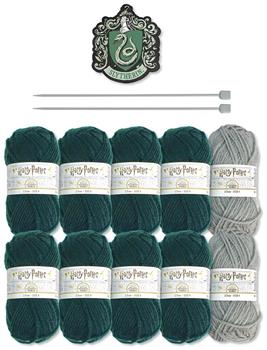 Harry Potter Knit Craft Set Scarf Slytherin House