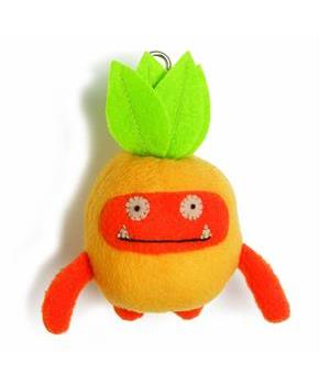 Ugly Dolls Fruities 4" Plush Clip-On: Wage Pineapple