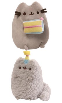 Pusheen and Stormy Birthday 8.5" Plush Collector Set
