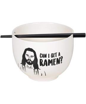 Jesus Can I Get A Ramen 20oz Ramen Bowl and Chopsticks Set