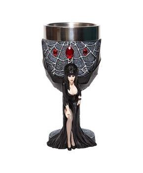 Elvira Mistress of the Dark 10 Ounce Sculpted Resin Goblet