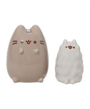 Pusheen and Stormy Ceramic Salt and Pepper Shakers