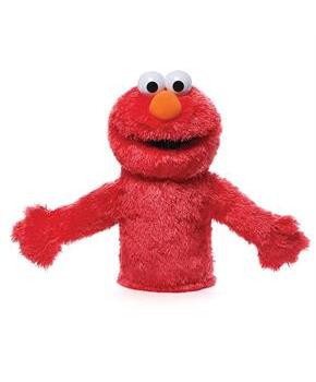 Sesame Street Elmo 11-Inch Plush Hand Puppet