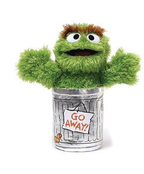 Sesame Street 10" Plush: Oscar the Grouch