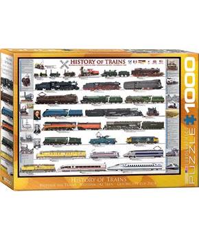 History of Trains 1000 Piece Jigsaw Puzzle