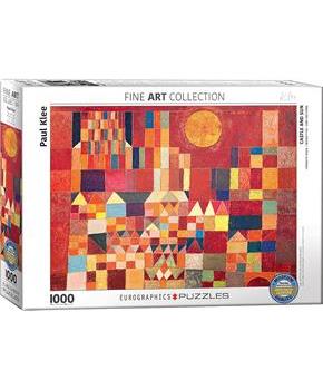 Castle and Sun by Paul Klee 1000 Piece Jigsaw Puzzle