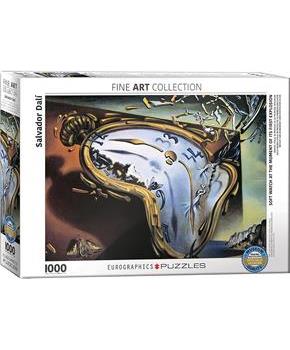 Soft Watch at Moment of First Explosion by Salvador Dali 1000 Piece Jigsaw Puzzle