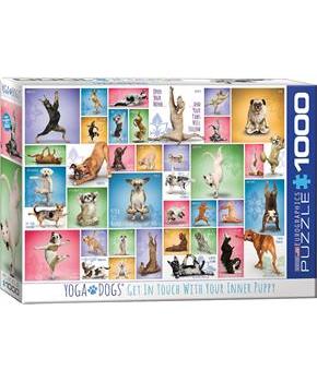 Yoga Dogs 1000 Piece Jigsaw Puzzle
