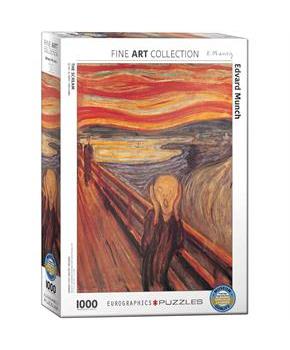 The Scream by Edvard Munch 1000 Piece Jigsaw Puzzle