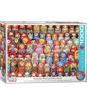 Russian Matryoshkas Dolls 1000 Piece Jigsaw Puzzle