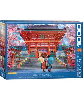 Spring Sakura by David McLean 1000 Piece Jigsaw Puzzle