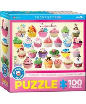 Cupcakes 100 Piece Jigsaw Puzzle