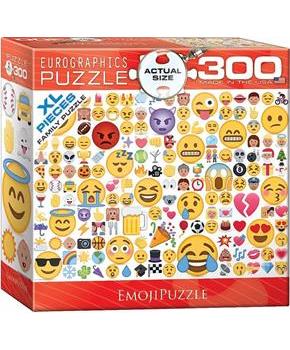 EmojiPuzzle Whatâ€™s your Mood? 300 Piece XL Jigsaw Puzzle