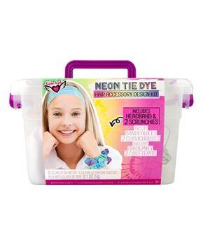 Fashion Angels Neon Tie Dye Hair Accessory Design Kit