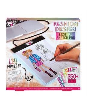 Fashion Angels Fashion Design Light-Up LED Sketch Pad Set