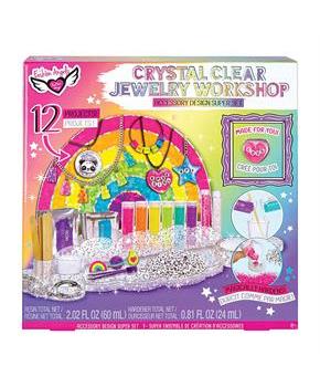 Fashion Angels Crystal Clear Jewelry Workshop Super Set
