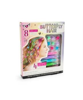 Fashion Angels Color & Clip Butterfly Hair Design Kit