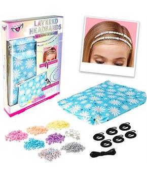 Fashion Angels Layered Headband Design Kit With Keeper Pouch