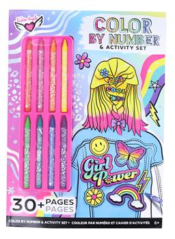 Fashion Angels Color By Number & Activity Set