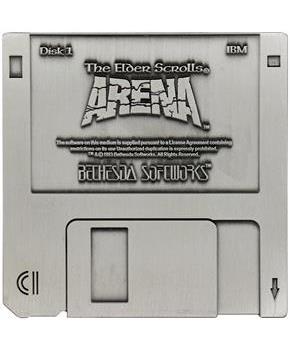 The Elder Scrolls Arena Floppy Disk Replica