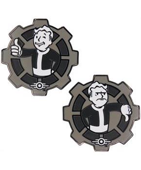 Fallout Decision Coin (Black & White)