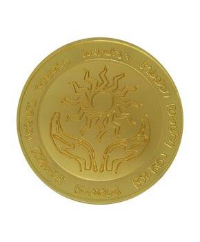 Dungeons & Dragons 24k Gold Plated Amulet of Health Medallion