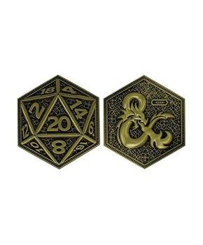 Dungeons & Dragons 20-Sided Die Limited Edition Collector Coin