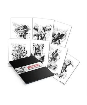 Dungeons & Dragons Lithograph Set