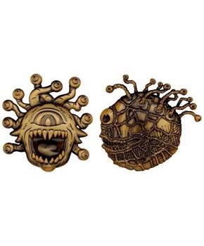 Dungeons & Dragons 50th Anniversary Beholder Twin Medallion Set