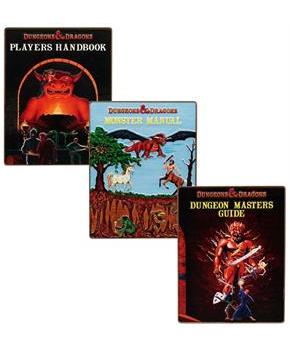 Dungeons & Dragons 50th Anniversary 1st Edition Book Cover Ingot Set
