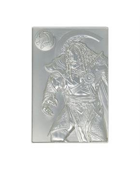 Magic The Gathering Limited Edition Silver Plated Ajani Goldmane Metal Card