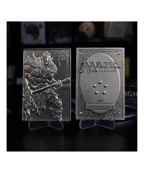 Magic The Gathering Limited Edition Silver Plated Garruk Wildspeaker Metal Card