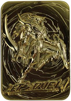 Yu-Gi-Oh! Limited Edition 24k Gold Plated Black Luster Soldier Metal Card