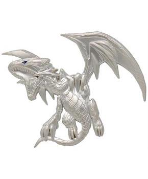 Yu-Gi-Oh! Limited Edition .999 Silver Plated Pin Badge | Blue Eyes White Dragon