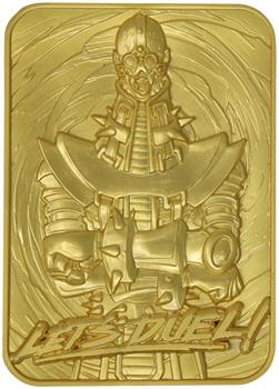 Yu-Gi-Oh! Limited Edition 24k Gold Plated Jinzo Metal Card