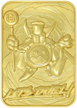 Yu-Gi-Oh! Limited Edition 24k Gold Plated Time Wizard Metal Card