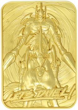 Yu-Gi-Oh! Limited Edition 24k Gold Plated Gaia the Fierce Knight Metal Card