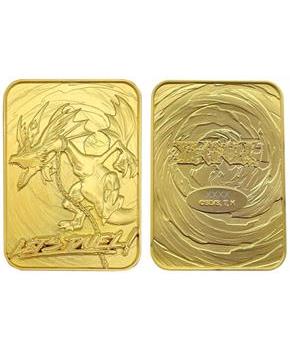 Yu-Gi-Oh! Limited Edition 24k Gold Plated Metal Card | Harpie's Pet Dragon