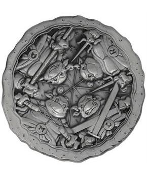 Teenage Mutant Ninja Turtles Limited Edition Pizza Medallion
