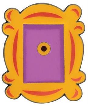 Friends Peephole Frame Limited Edition Pin Badge