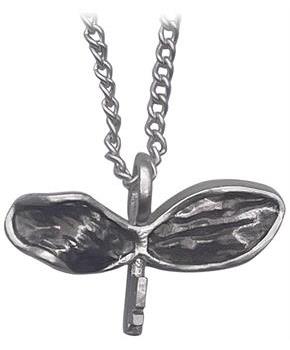 Harry Potter .999 Silver Plated Flying Key Necklace