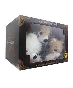 Game of Thrones Exclusive 6-Inch Plush Direwolf Prone Cub 6-Pack
