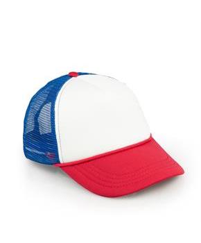 Stranger Things Red, White and Blue Mesh Trucker Cap