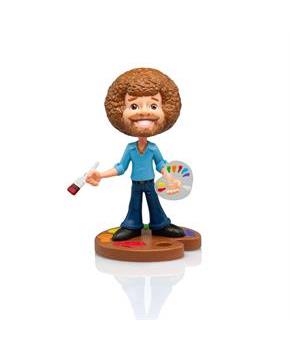 TOONIES BOB ROSS 6.5" VINYL FIGURE COLLECTIBLE | FULL COLOR VERSION