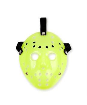 Jason Hockey Mask | Glow-In-The-Dark Friday The 13th Mask | Sized for Adults