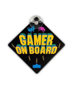 Car Window Sign | Gamer On Board Car Wind Sign | Xbox Gamers