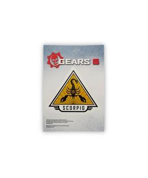 Gears of War 5 Team Scorpio Vinyl Decal | Gears 5 Collectible | 5 x 7 Inches