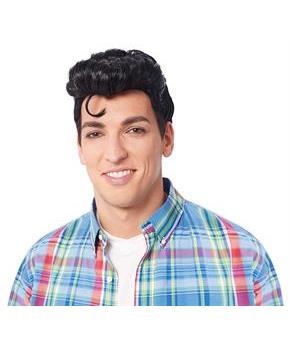 Doo Wop Men&#39;s Costume Wig - Black