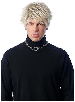 Rap Rocker Adult Blonde Costume Wig